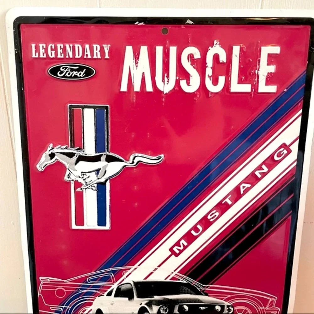 NEW Ford Mustang Metal Sign
